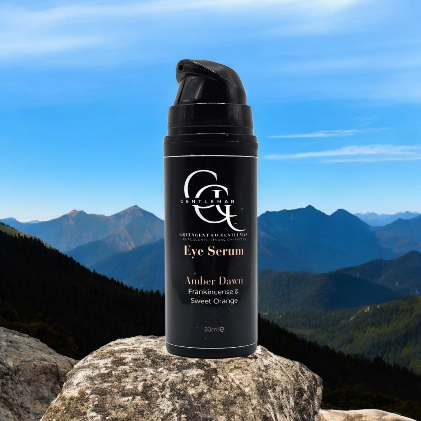 Amber Dawn & Amber Night Eye Serum Duo – Natural Frankincense Skincare for Morning & Night | Anti-Aging, Puffiness, Dark Circles | Gender-Neutral Self-Care
