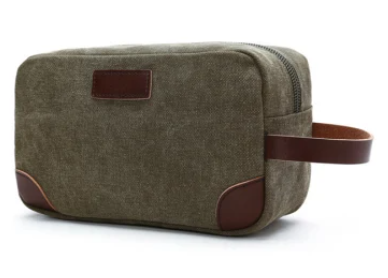 Canvas Toiletry Bags for Men