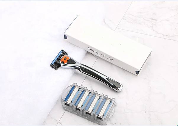 D954L Man Razor 5 Blade Metal Shaving Razor