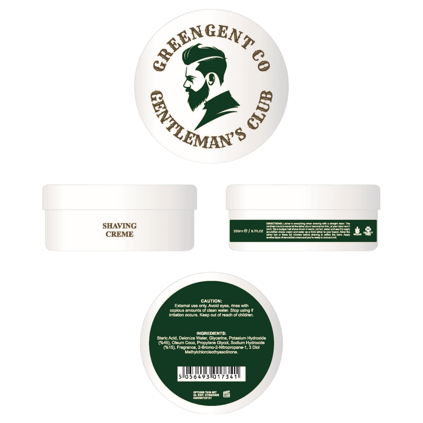 Shaving Crème - Vegan