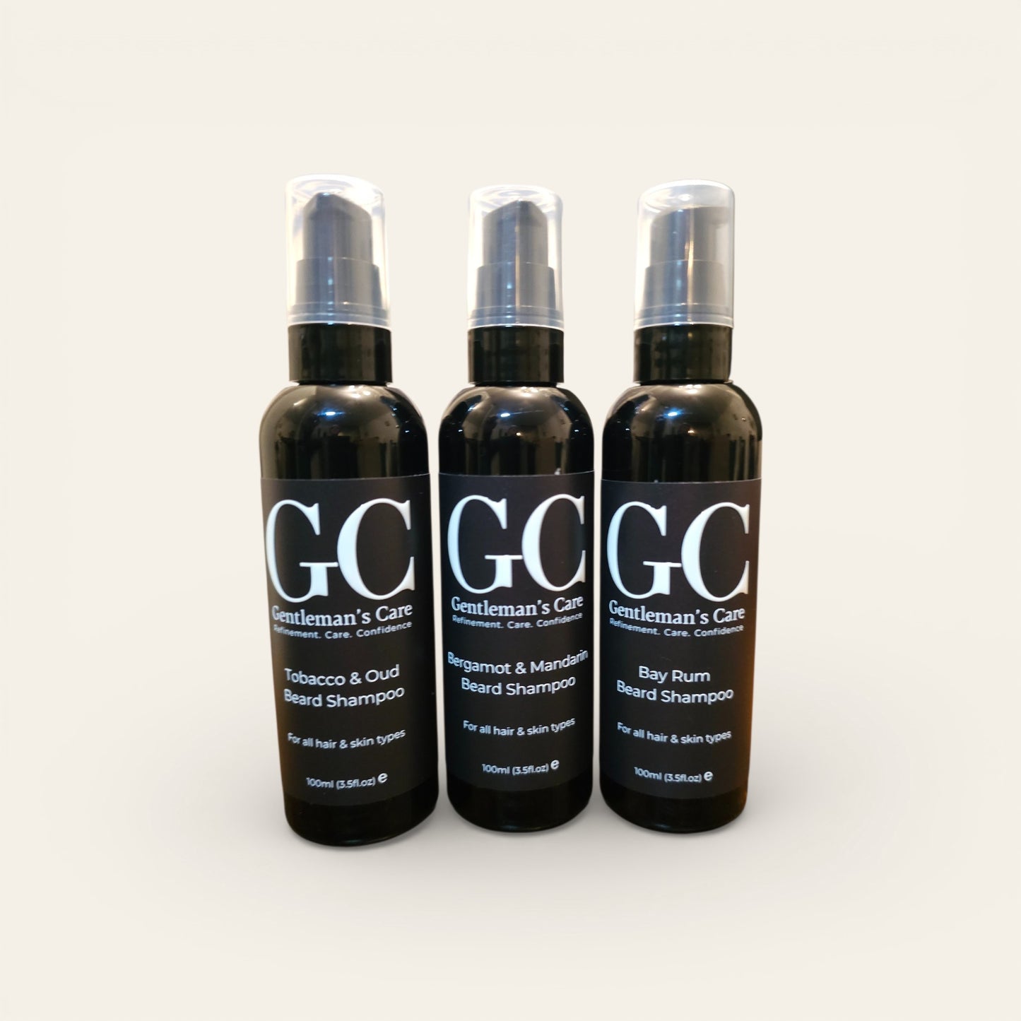 Vegan Beard Shampoo for Men – Natural Beard Cleanser for Soft, Healthy Beard Growth – Sulfate-Free, Gentle Formula for Daily Use