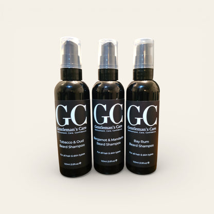 Vegan Beard Shampoo for Men – Natural Beard Cleanser for Soft, Healthy Beard Growth – Sulfate-Free, Gentle Formula for Daily Use