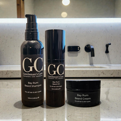 Beard Care Gift Set for Men – Beard Shampoo, Oil & Cream | Grooming Kit