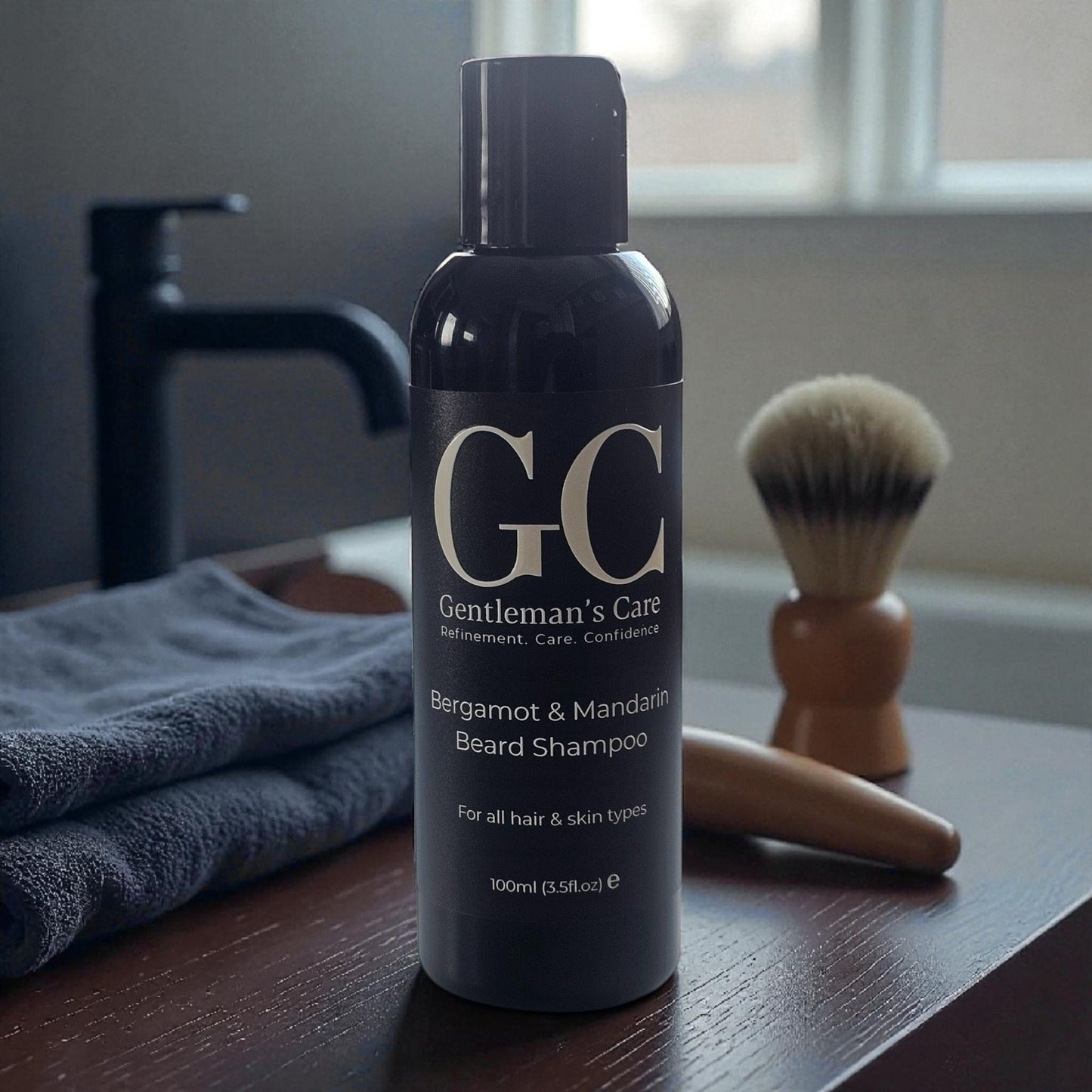 Beard Shampoo - Bergamot & Mandarin - 100ml - Vegan