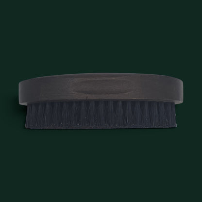 100% Boar Bristle Hair Beard Brush - Dark Wood