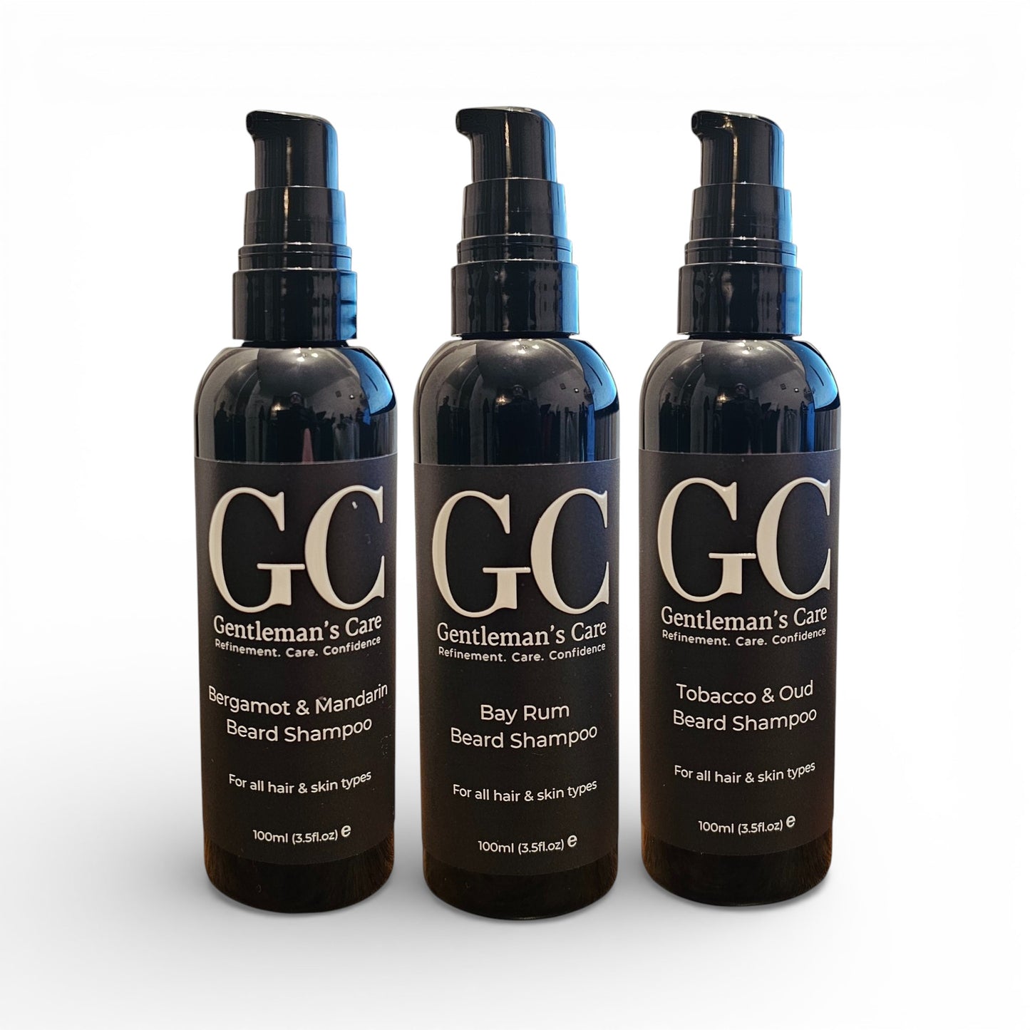 Vegan Beard Shampoo for Men – Natural Beard Cleanser for Soft, Healthy Beard Growth – Sulfate-Free, Gentle Formula for Daily Use