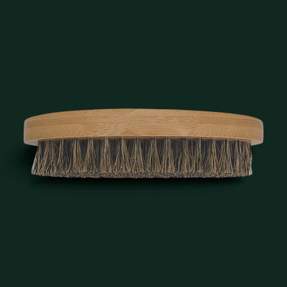 100% Boar Bristle Hair Beard Brush - Oak