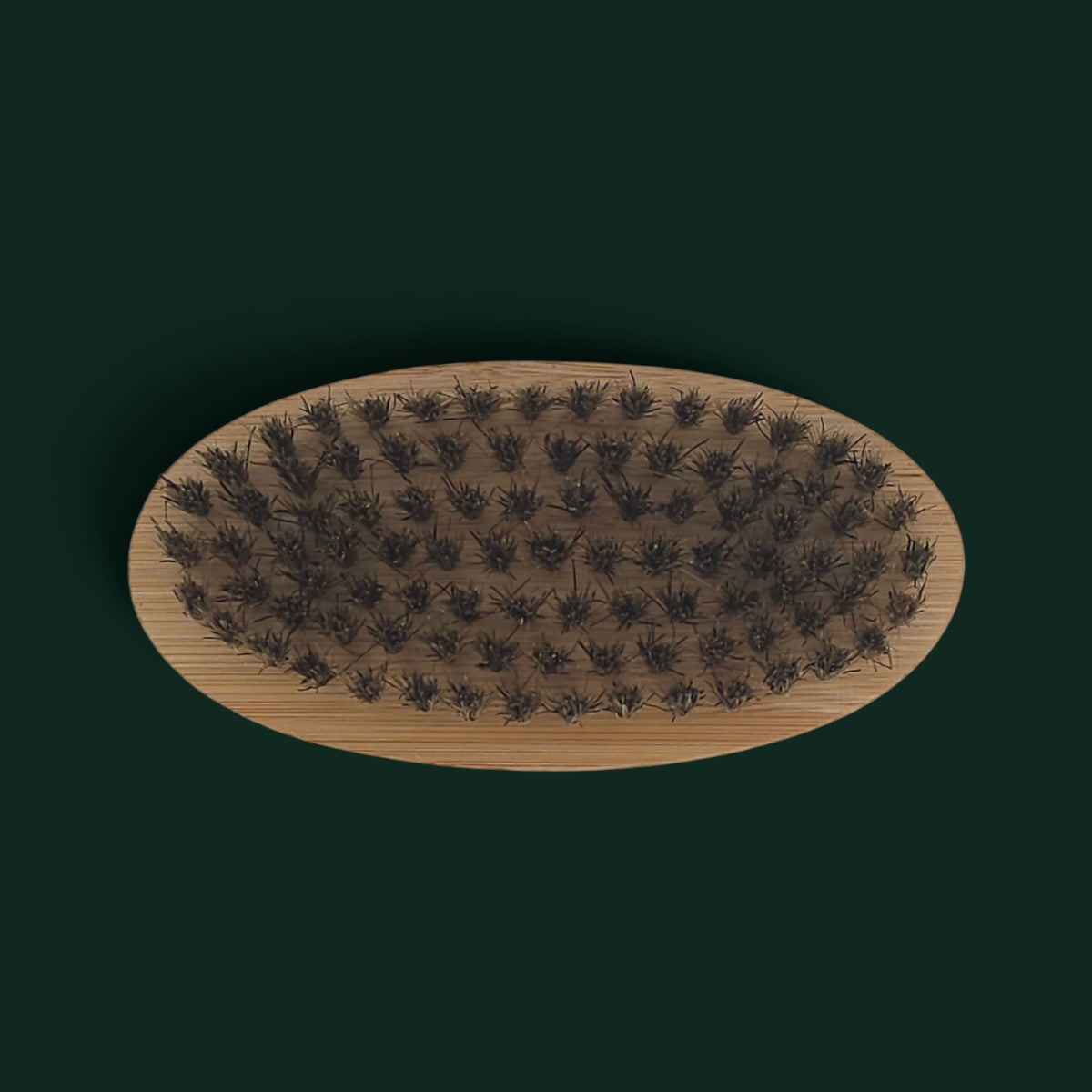 100% Boar Bristle Hair Beard Brush - Oak