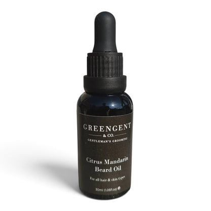 Citrus Mandarin Beard Oil for Men 30ml - Prestige Collection