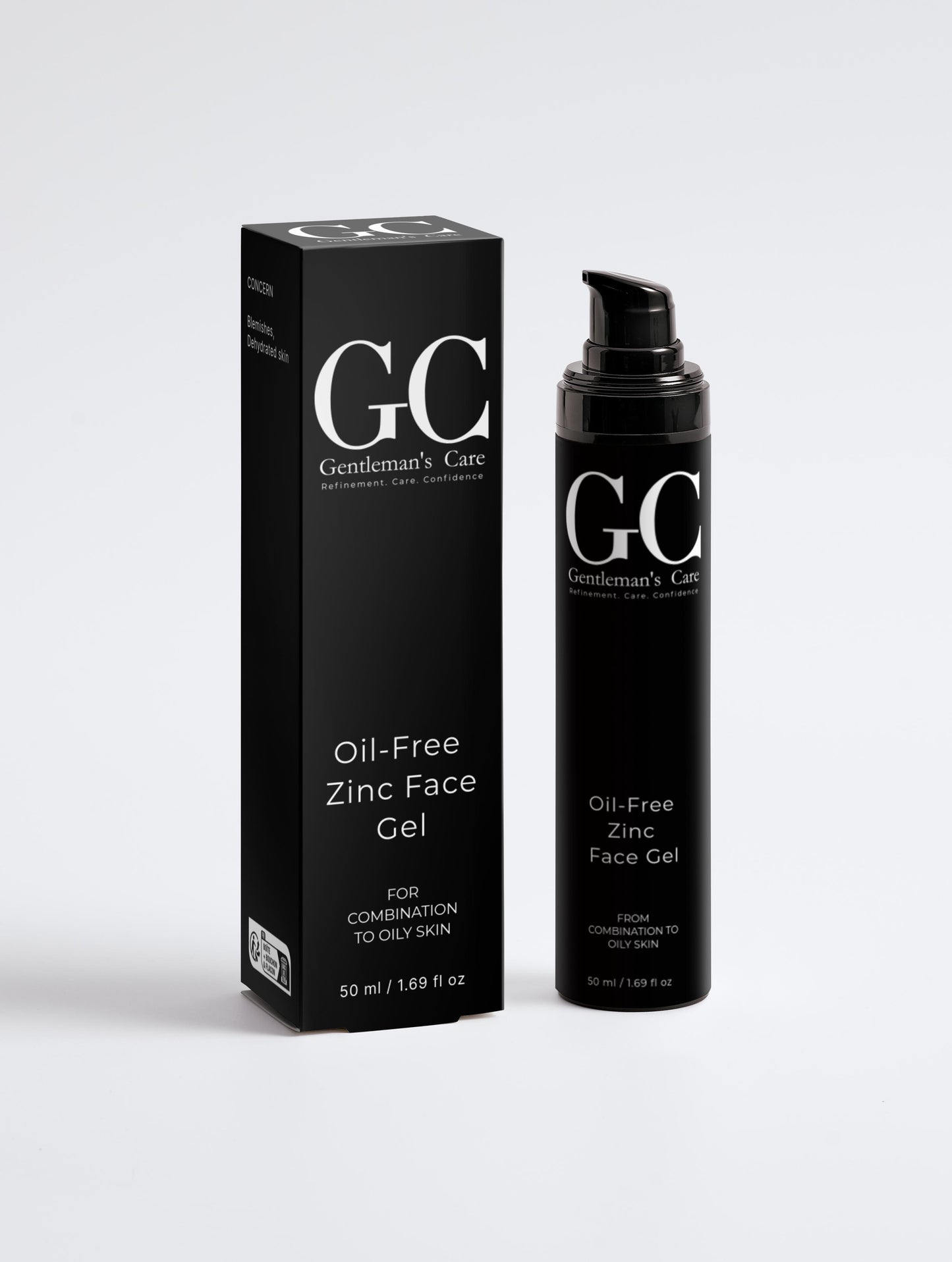 Oil-Free Zinc Face Gel for Men