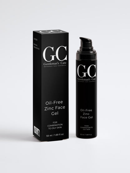 Oil-Free Zinc Face Gel for Men