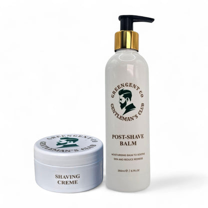 Shaving Creme & Post Shave Balm