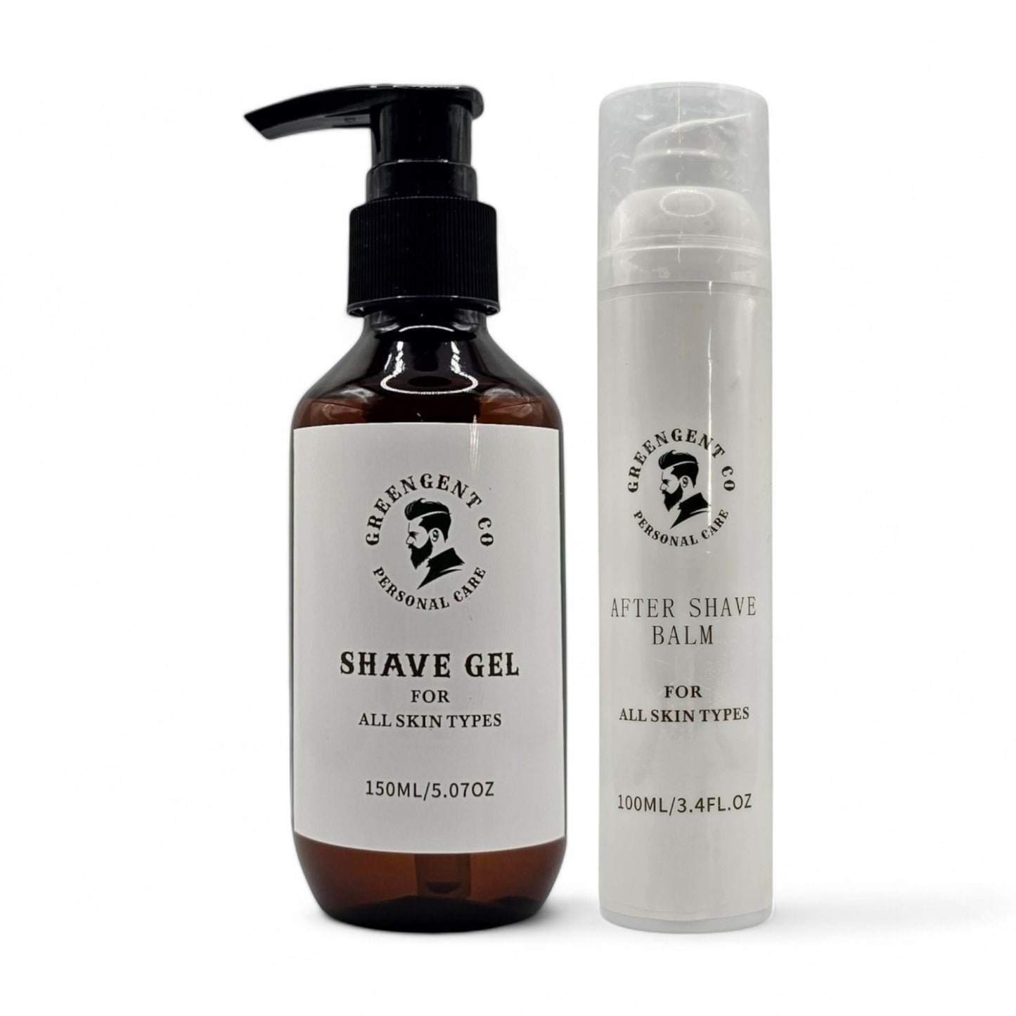 Aftershave Gel and Aftershave Balm Set