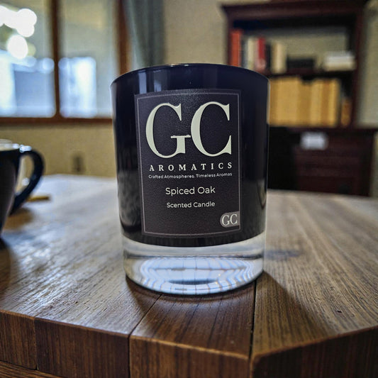 Spiced Oak - Whiskey Tumbler Candles 30cl